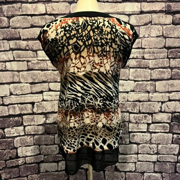 Dana Buchman Sleeveless Blouse Size Medium - Picture 5 of 8